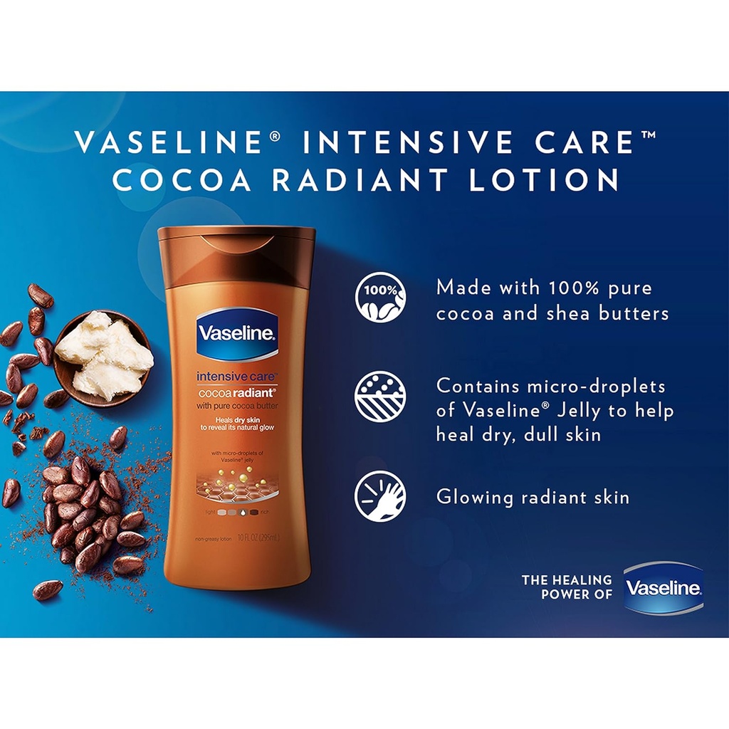Vaseline Lait Cocoa 400ml