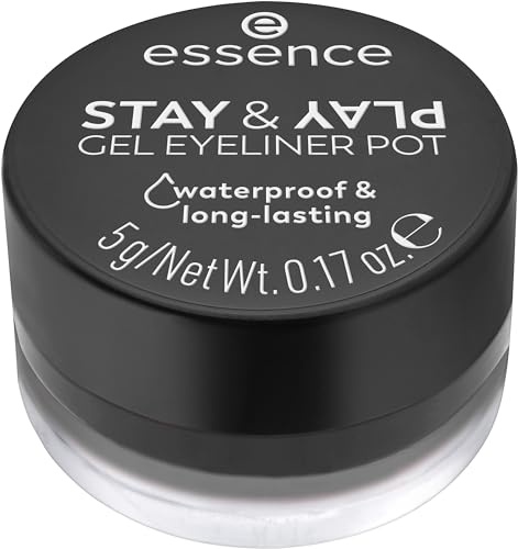 Essence Eyeliner Gel Stay & Play Pot 0001