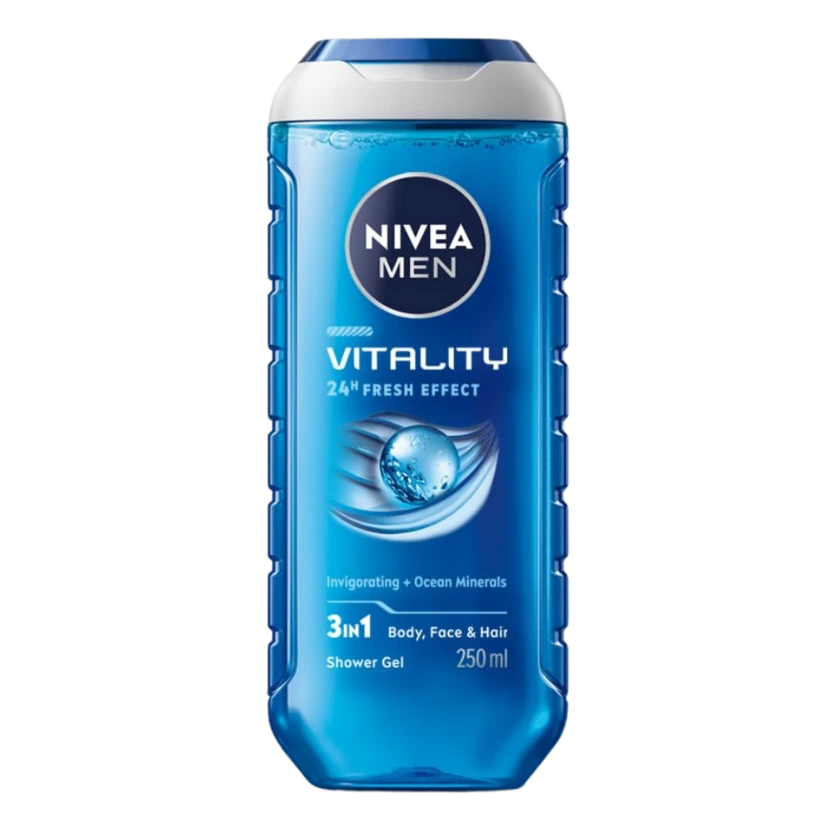 Nivea Shower Vitality Men 250ml