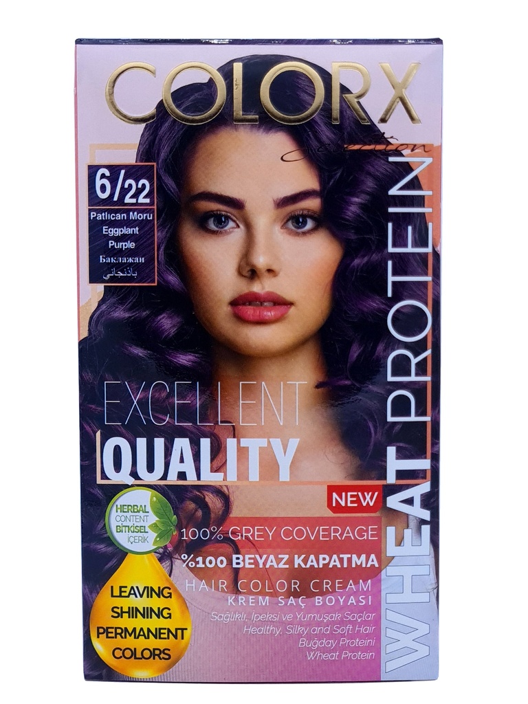 [COL 6.22] Colorx Coloration n° 6.22