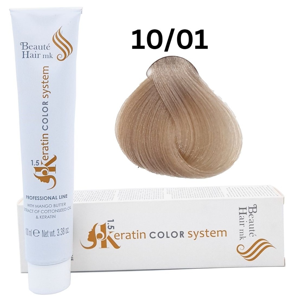 [KE 10/01] Keratin Color System n° 10/01