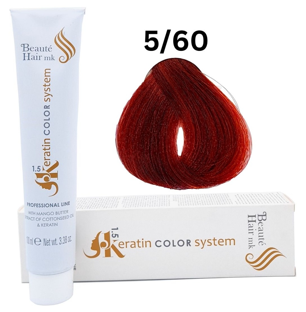 [KE 5/60] Keratin Color System n° 5/60