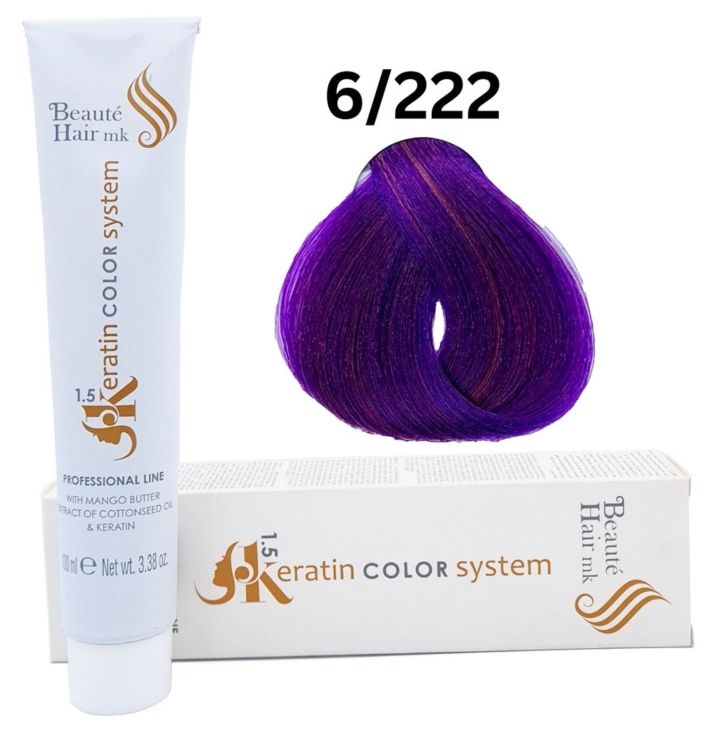[KE 6/222] Keratin Color System n° 6/222