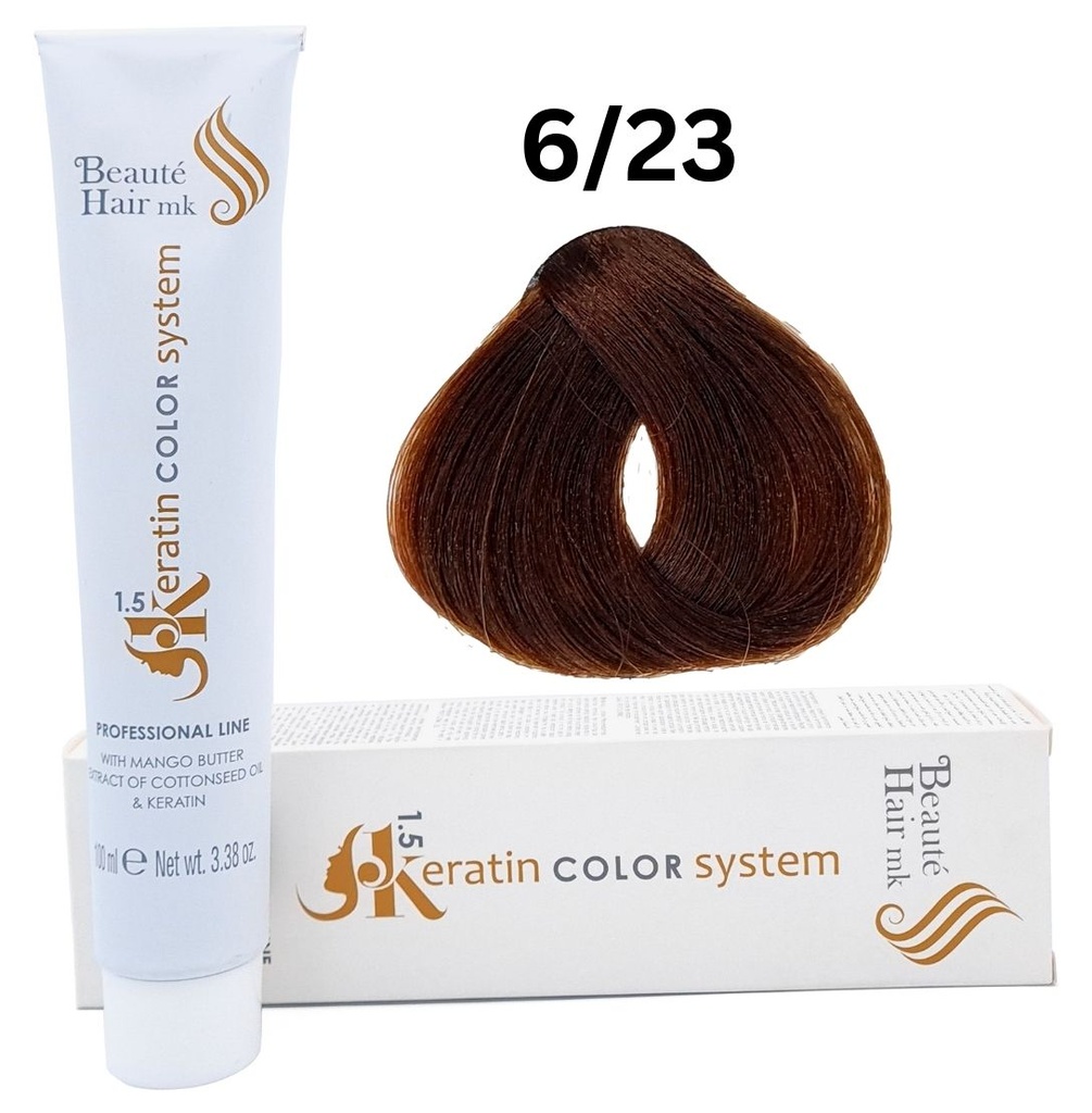 [KE 6/23] Keratin Color System n° 6/23