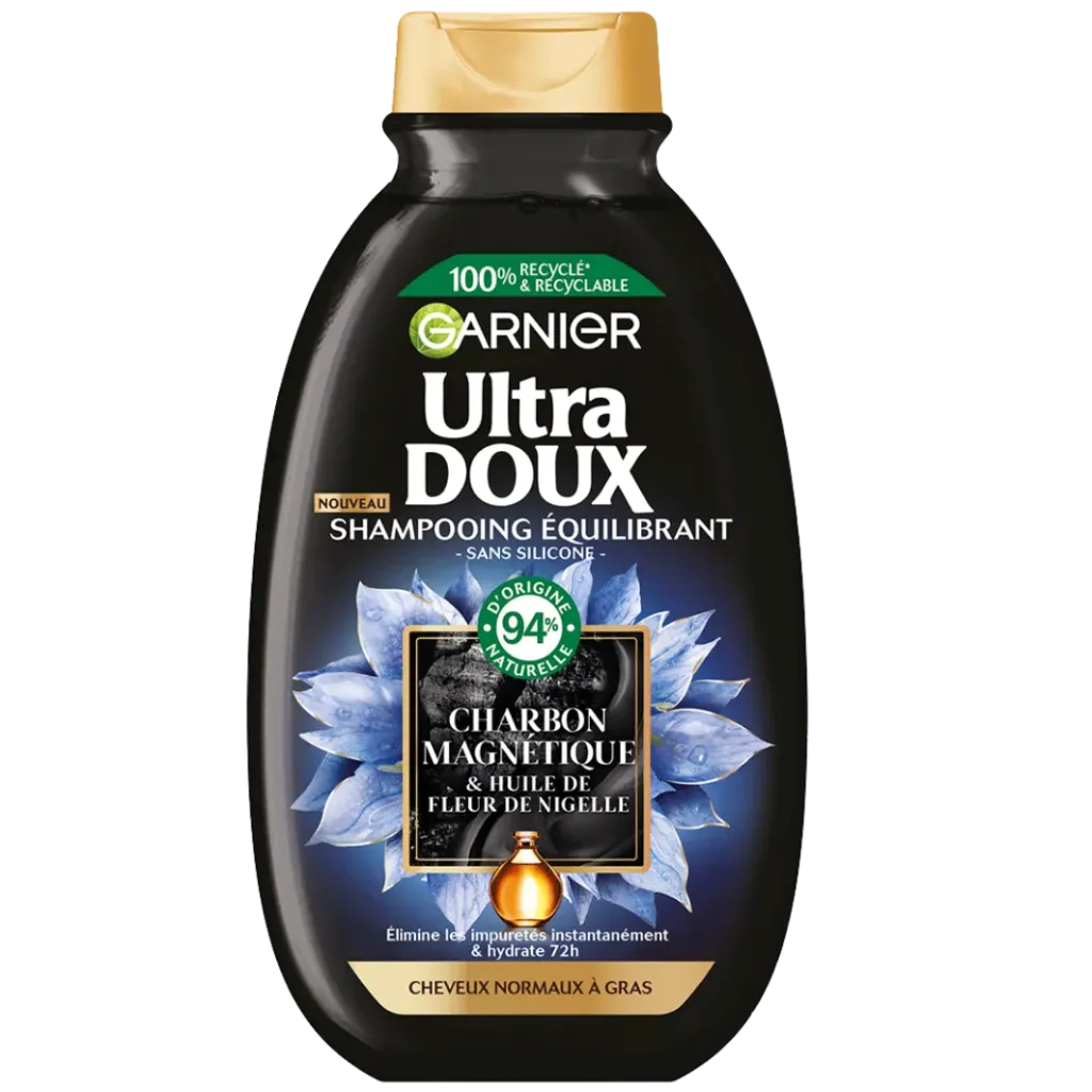[652349] Ultra doux Shampoo Charbon 400ml