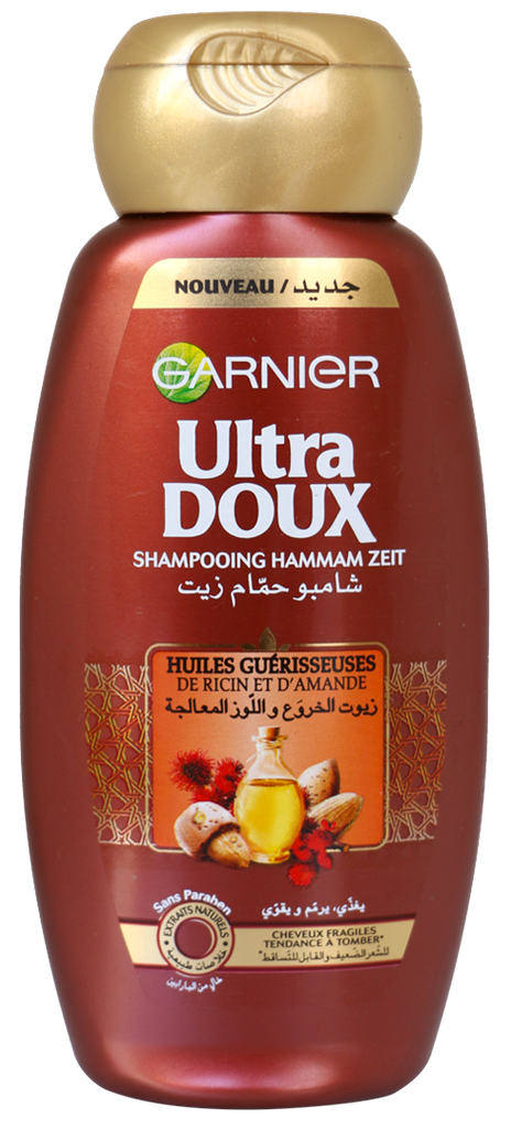 [UL87] Ultra doux Shampoo Huile Ricin et d'amande 200ml