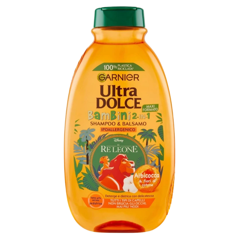 Ultra doux Shampoo Kids 2en1 Abrico 400ml