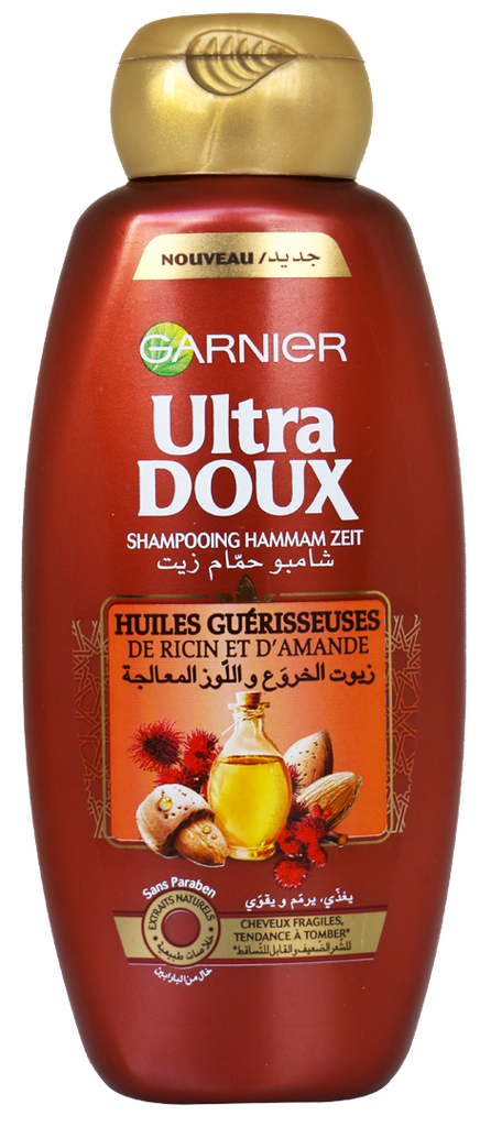 [078941] Ultra doux Shampoo Huile Ricin et d'amande 400ml