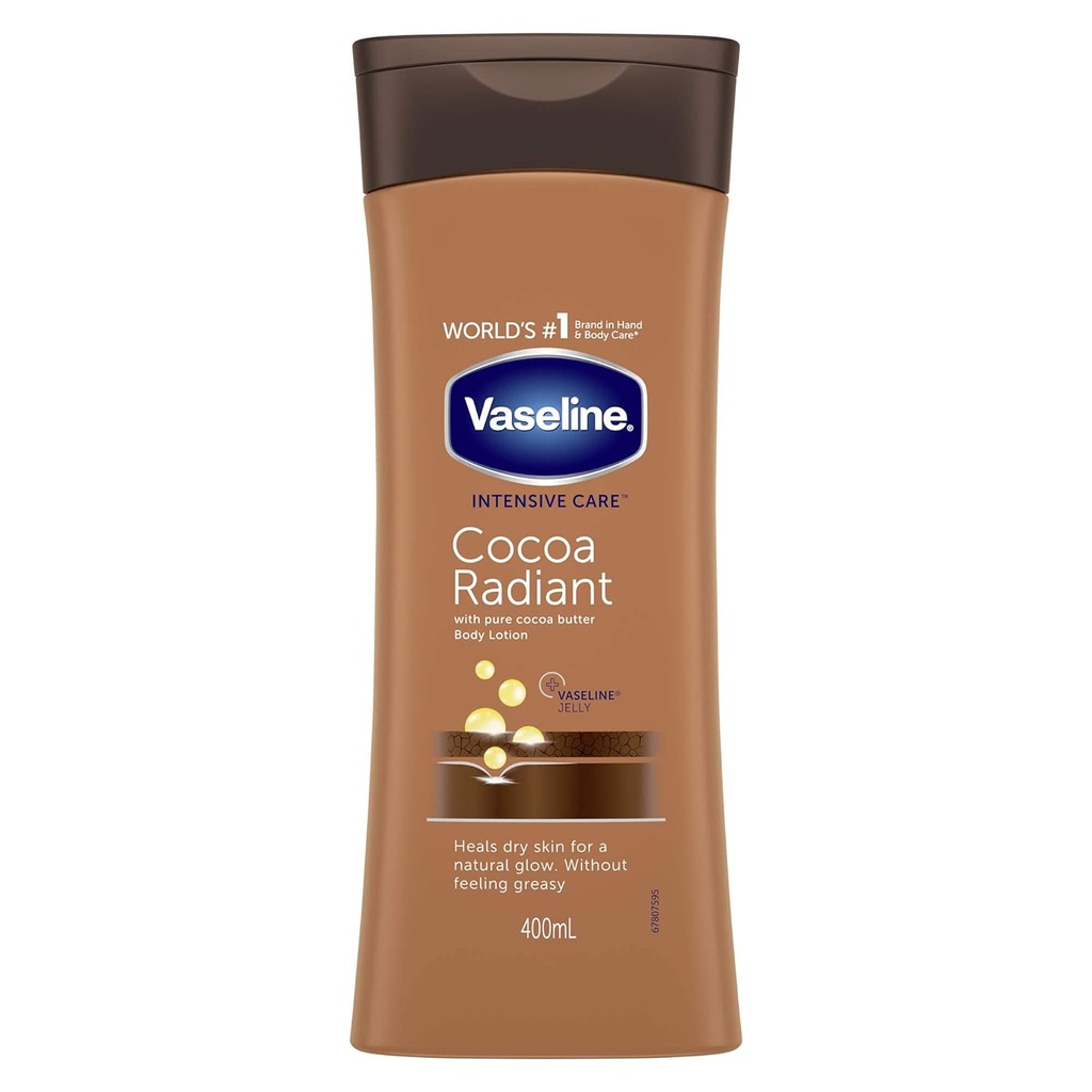 [8712561483162] Vaseline Body Lotion Cocoa Radiant 400ml