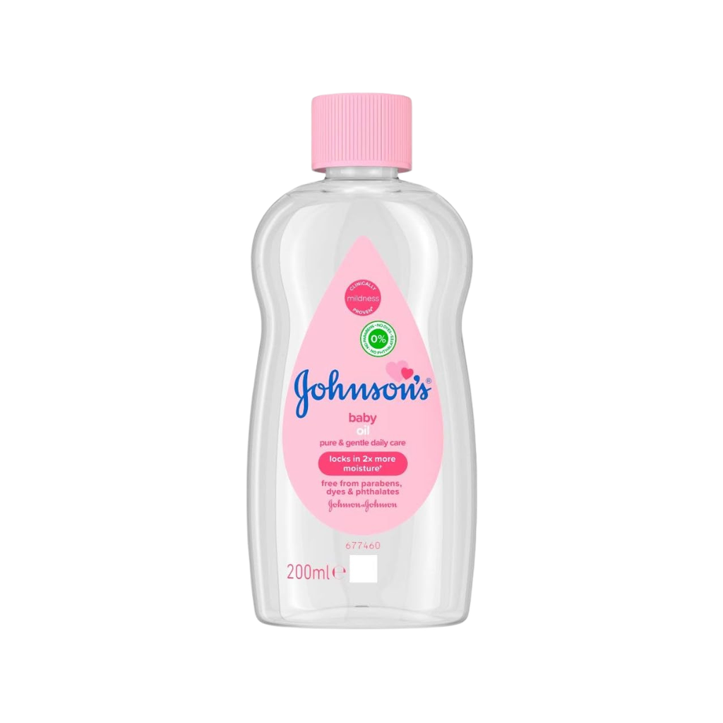 [WJ01102] Johnson and Johnson baby Oil Rose 200ml