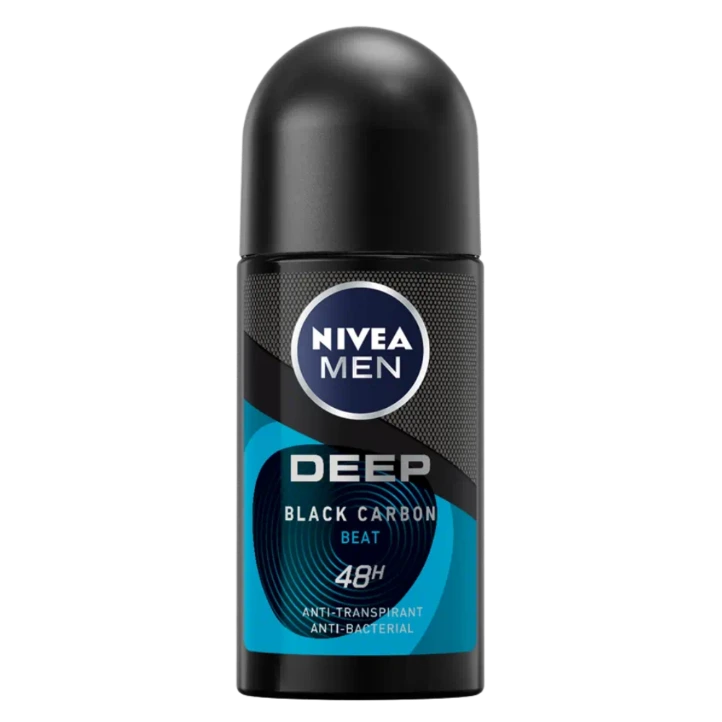 Nivea Deo- Rollon Deep Black Carbon Men 50ml