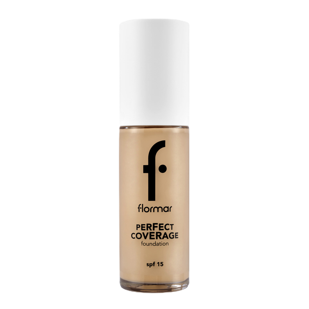 [31000246-121] Flormar Perfect Coverage Foundation 121 Goldn Ntrl