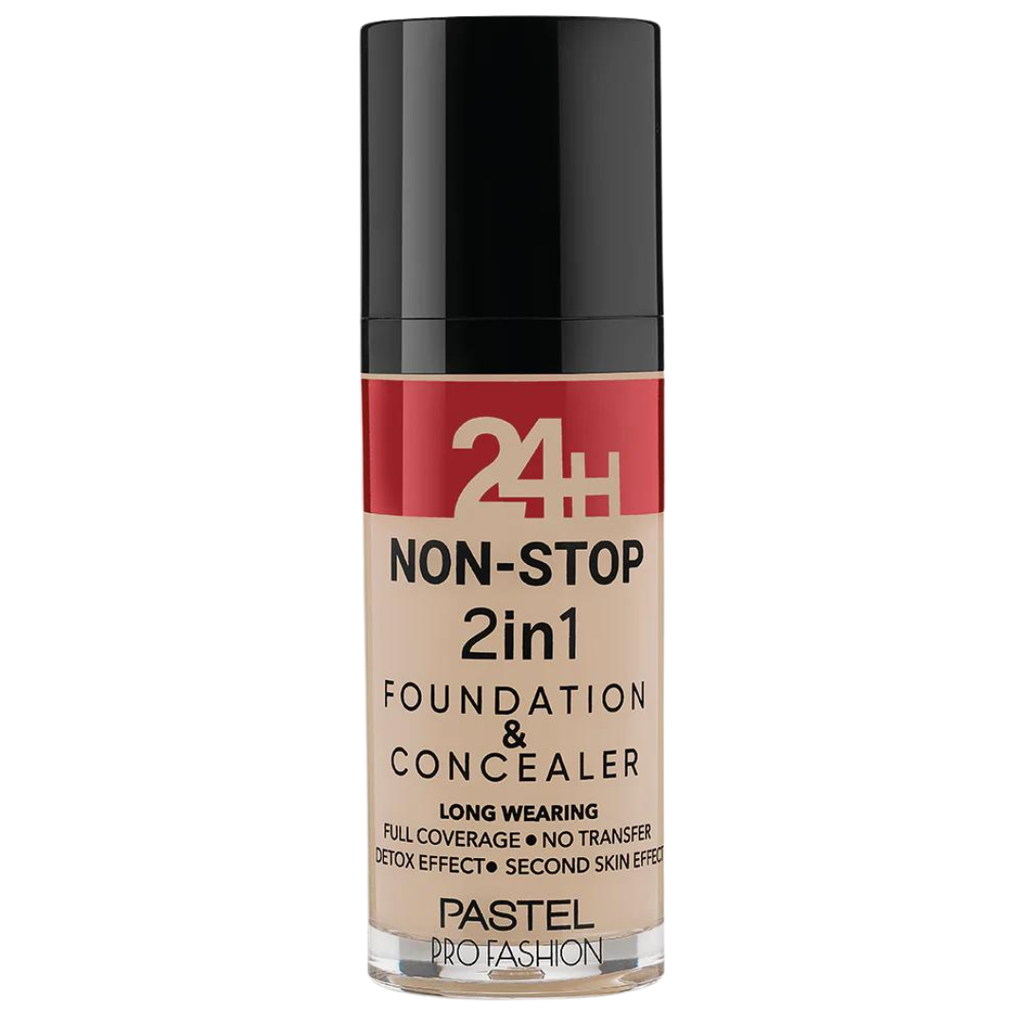 [M0335-0603] Pastel 24H Non-Stop 2In1 Foundation & Concealer 603