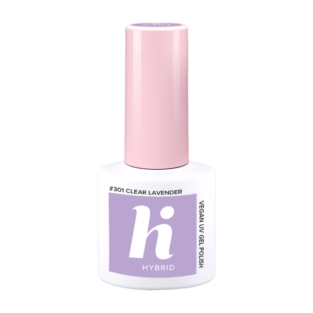 [LHHH05-301HF] Hi Hybrid Hema Free 301 Clear Lavender UV Gel Polish 5ml