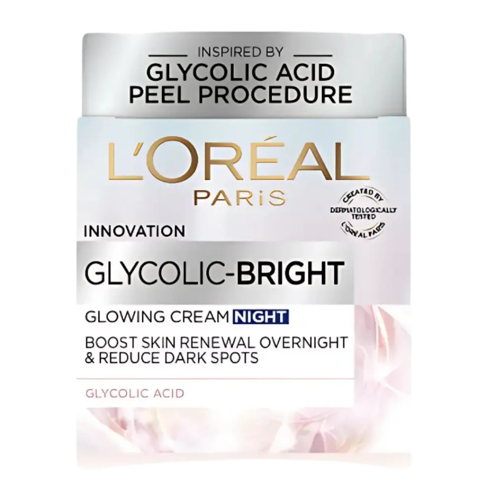 [051037] L'oreal Creme Glycolic Bright Night 50ml