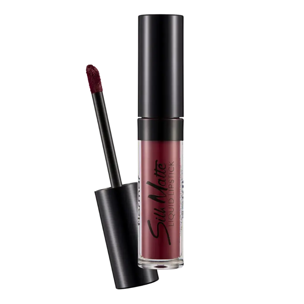 Flormar Silk Matte Liquid Lipstick 008 Dark Violet