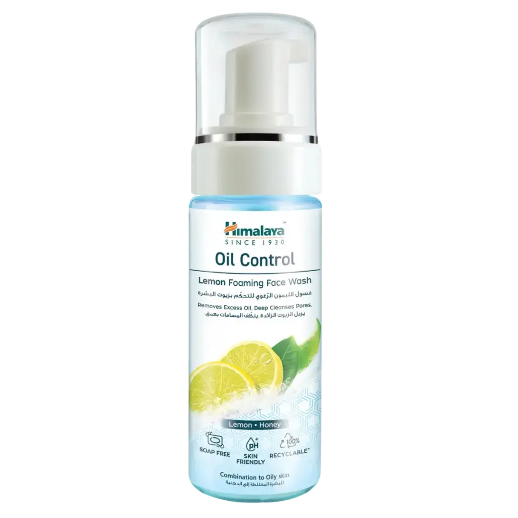 Himalaya Lemon & Honey Oil Control Foaming Cleanser 150ml